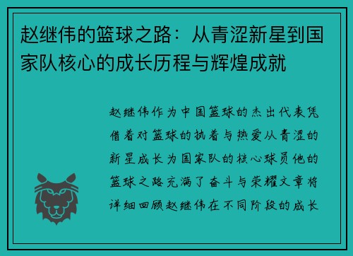/uploads/images/20250703/zhao-ji-wei-de-lan-qiu-zhi-lu-cong-qing-se-xin-xing-dao-guo-jia-dui-he-xin-de-cheng-zhang-li-cheng-yu-hui-huang-cheng-jiu.webp